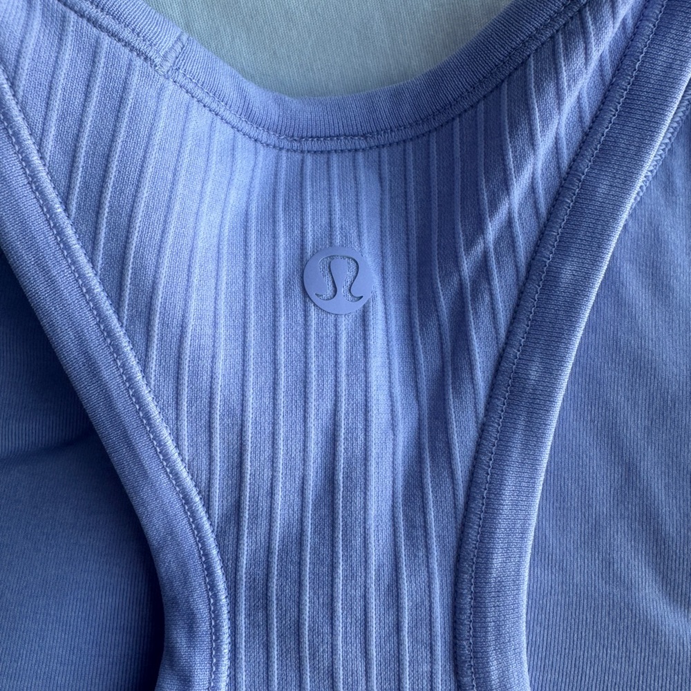 Lululemon Lavender Ribbed Tank Top - Picture 3 of 4